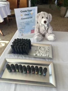 Essential Oils option from Party Pros East Coast