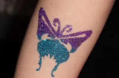 Glitter Tattoos option from Party Pros East Coast