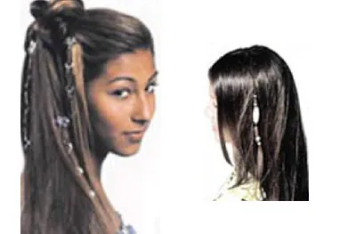 Hair Wraps option from Party Pros East Coast