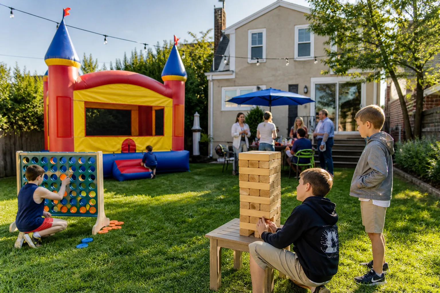 Backyard Party Rentals from Party Pros East Coast