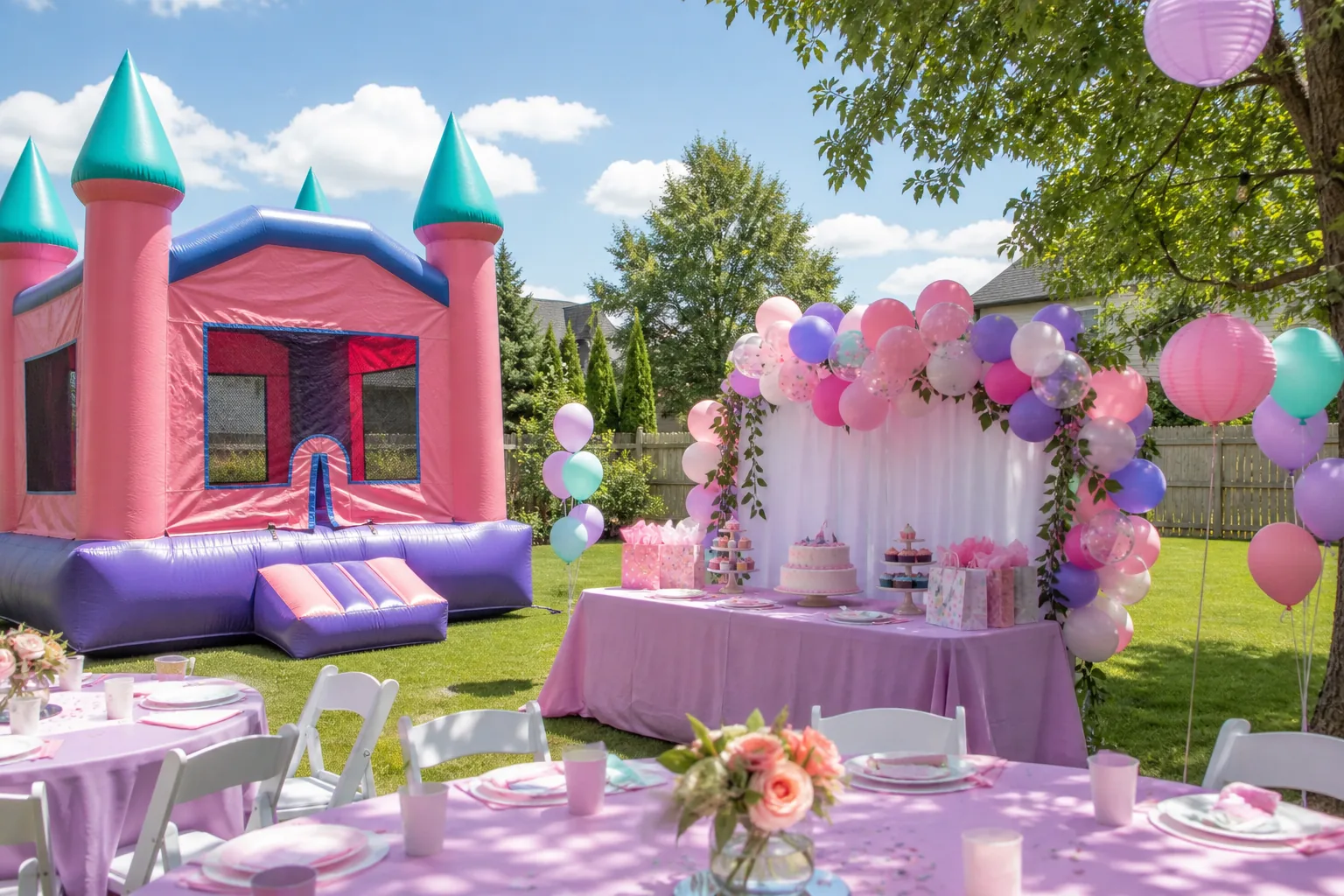 Birthday Party Rentals from Party Pros East Coast