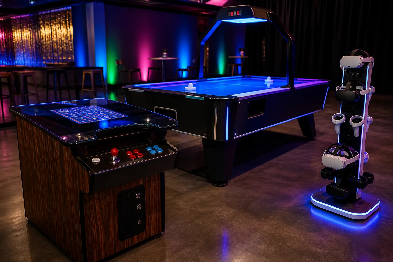 Arcade and VR Rentals from Party Pros East Coast
