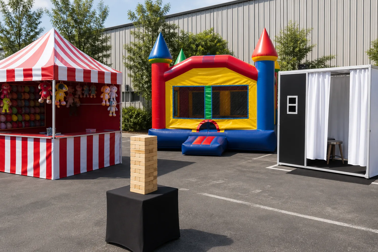 Party rental categories from Party Pros East Coast
