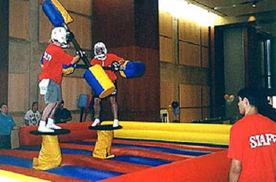 Joust option for inflatable game rentals