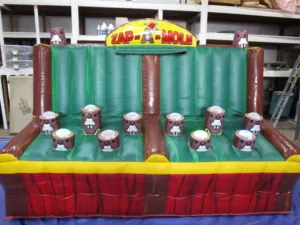 Zap-A-Mole option for inflatable game rentals