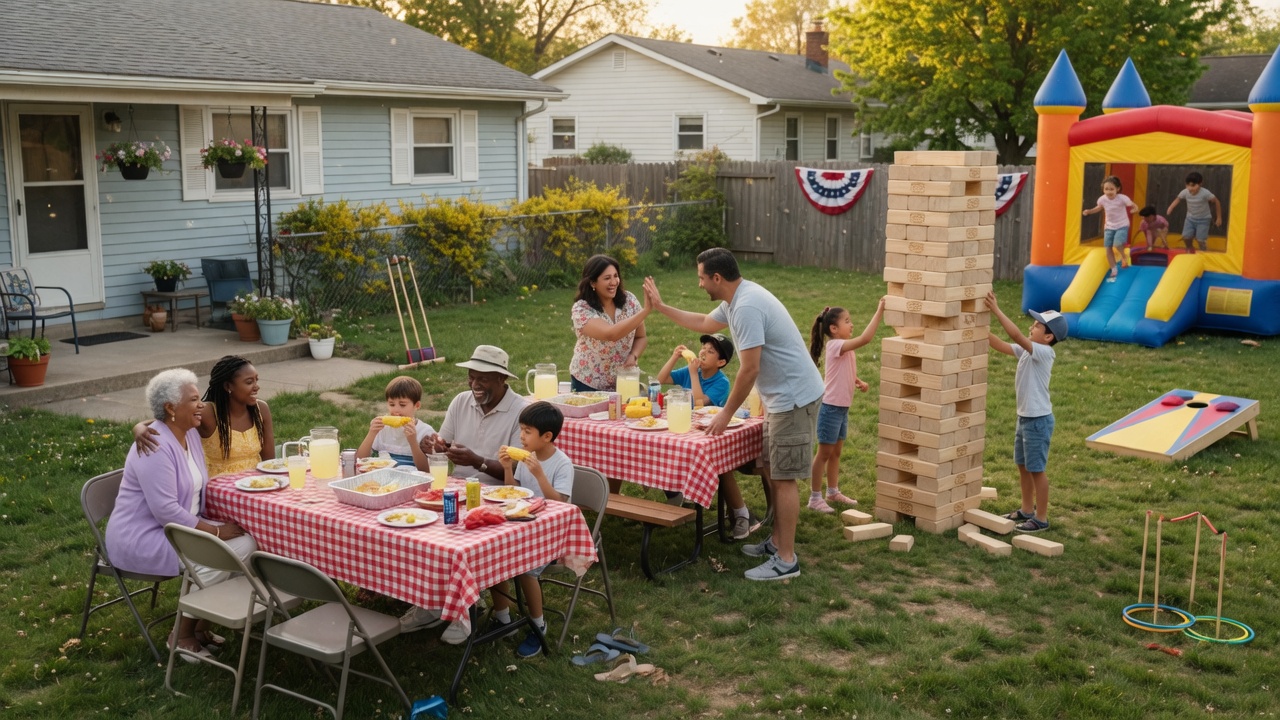 Family reunion rentals Blue Bell