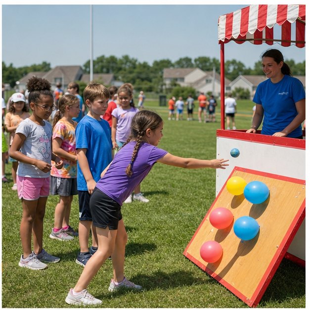Lancaster school field day rentals support 1 image showing Party Pros East Coast rentals in Lancaster PA
