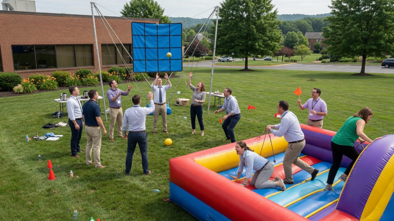 Corporate team building Blue Bell