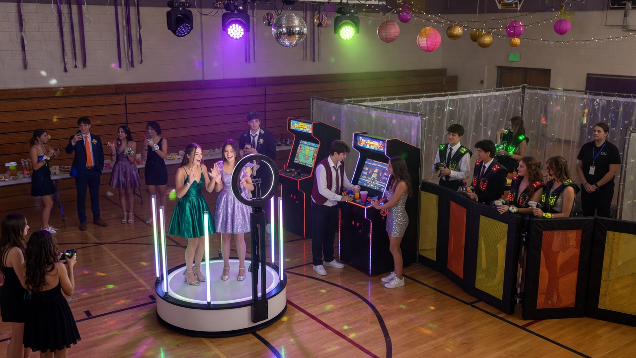 Blue Bell School Dance & Homecoming Entertainment Rentals — Party Pros East Coast party rentals in Blue Bell, PA