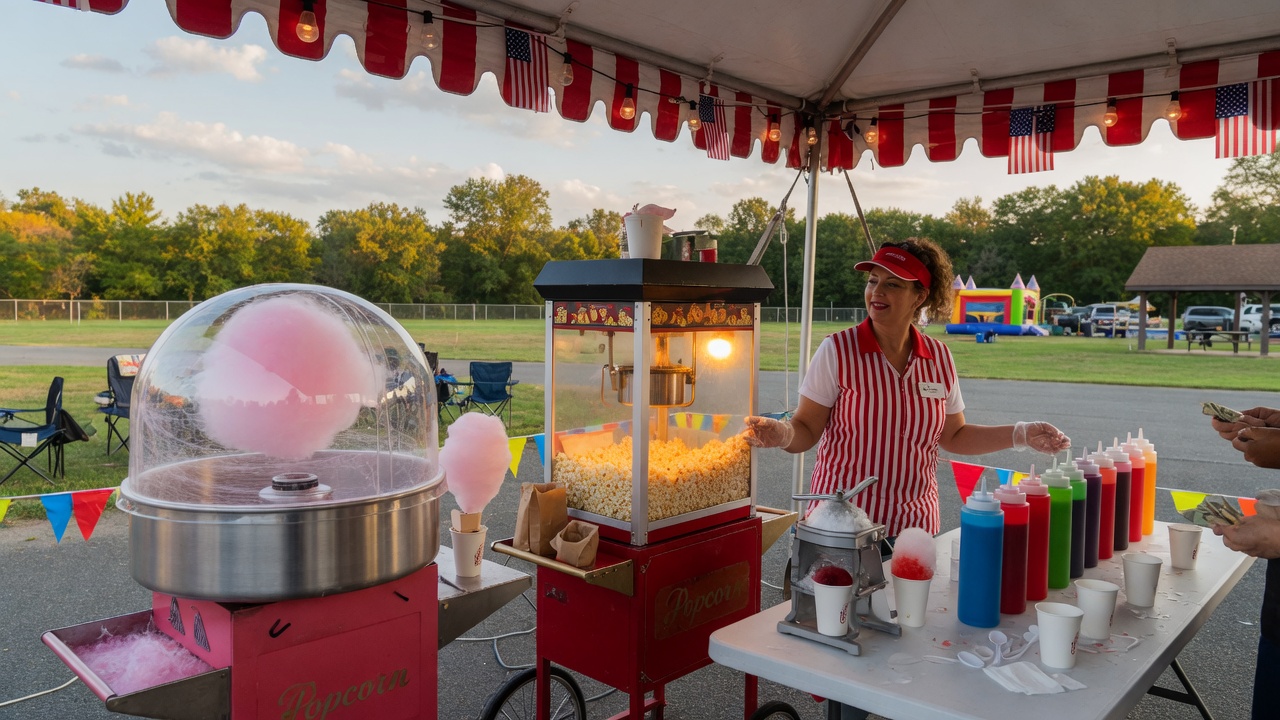 Blue Bell Concession Stand & Treat Station Rentals — Party Pros East Coast party rentals in Blue Bell, PA