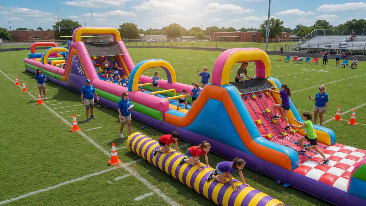 Blue Bell Obstacle Course Rentals for Schools & Private Parties — Party Pros East Coast party rentals in Blue Bell, PA