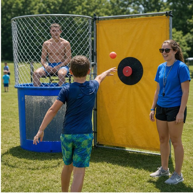 Lancaster summer camp water day rentals support 1 image showing Party Pros East Coast rentals in Lancaster PA