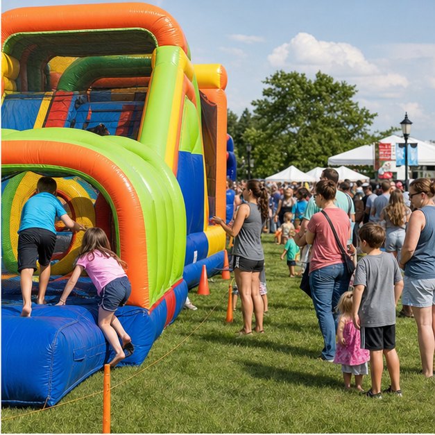 Lancaster festival rentals support 1 image showing Party Pros East Coast rentals in Lancaster PA