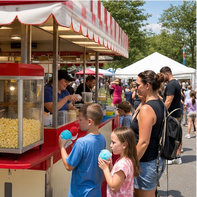 Lancaster festival rentals support 2 image showing Party Pros East Coast rentals in Lancaster PA