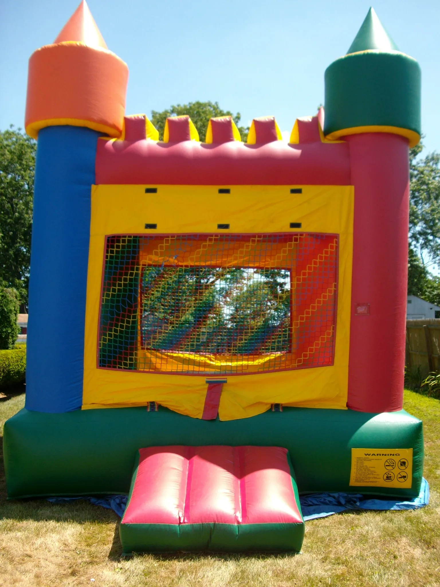 Birthday bounce house and concession package East Coast