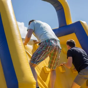 Obstacle course rentals for large events