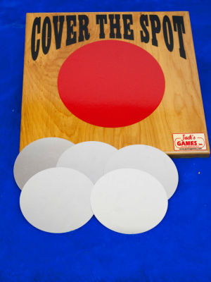 Cover The Spot carnival game with booth and tent rental in Philadelphia PA