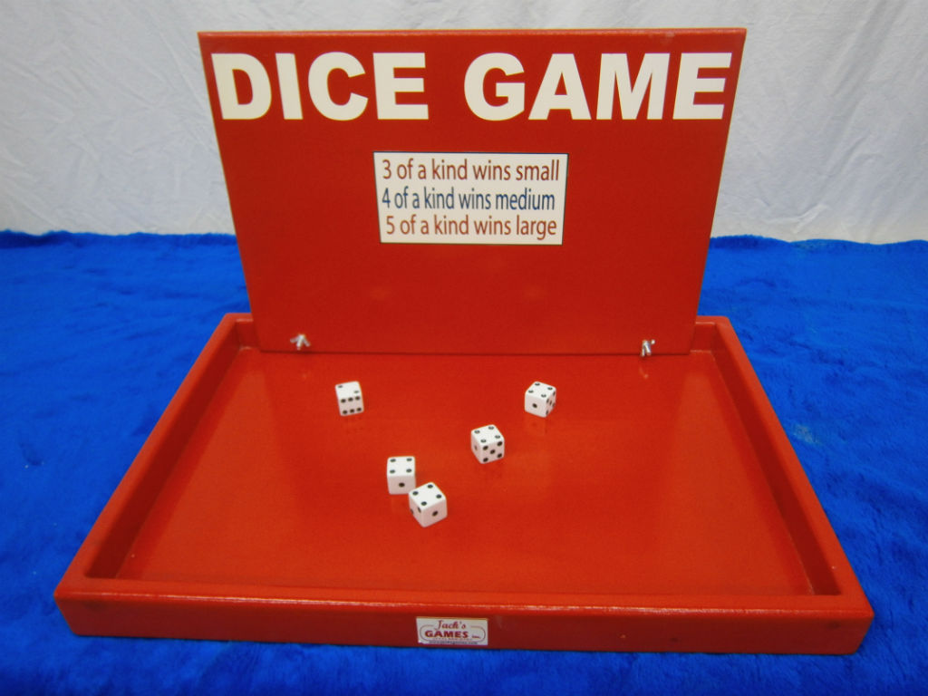 Dice Game carnival game with booth and tent rental in Philadelphia PA