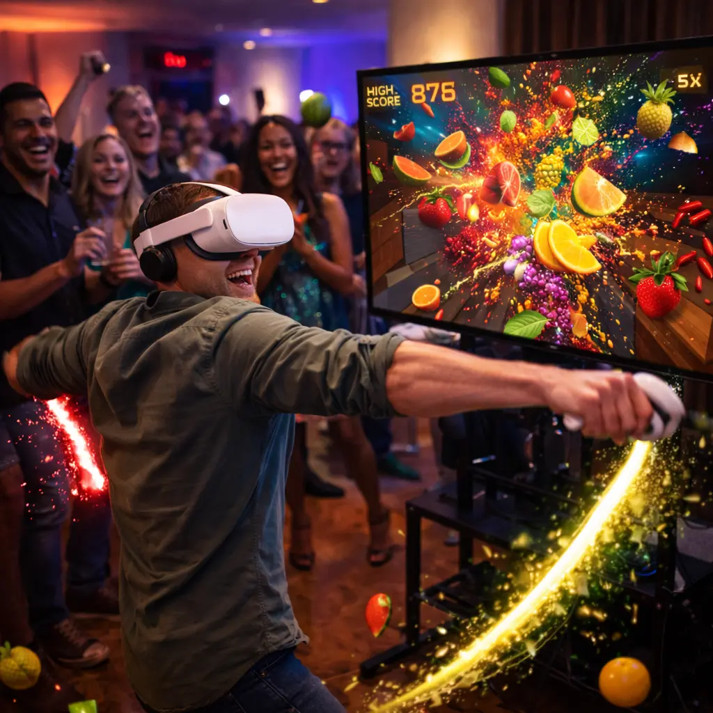 Fruit Ninja VR game