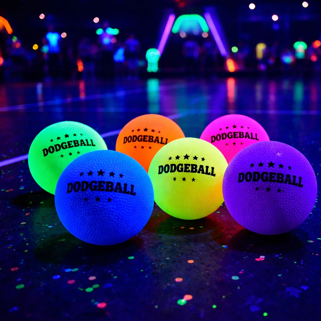 Glow dodge ball rental East Coast