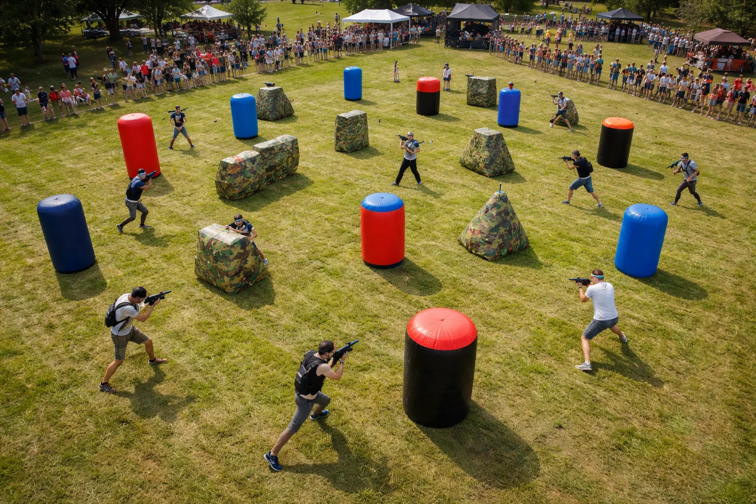 Open Air Laser Tag rental in Philadelphia PA