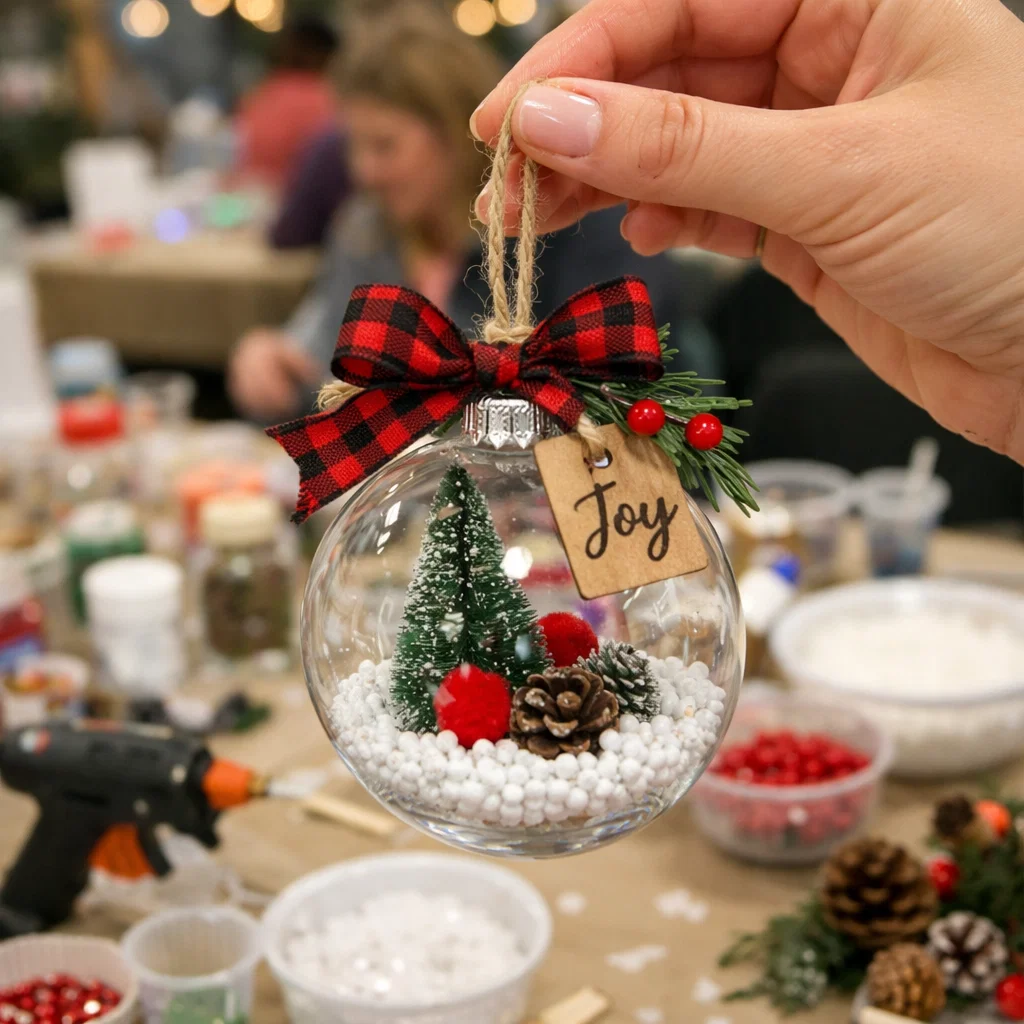 Ornament making station East Coast