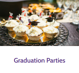 High school and college graduation party rentals from Party Pros East Coast
