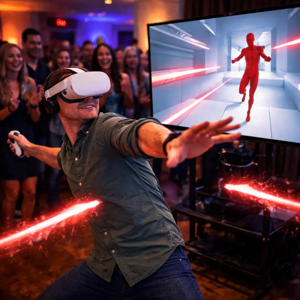 Superhot VR game