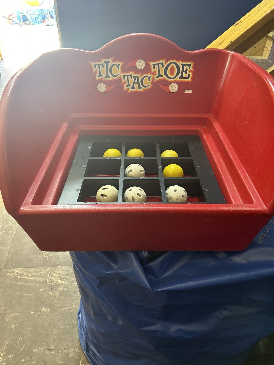 Tic Tac Toe carnival game with booth and tent rental in Philadelphia PA