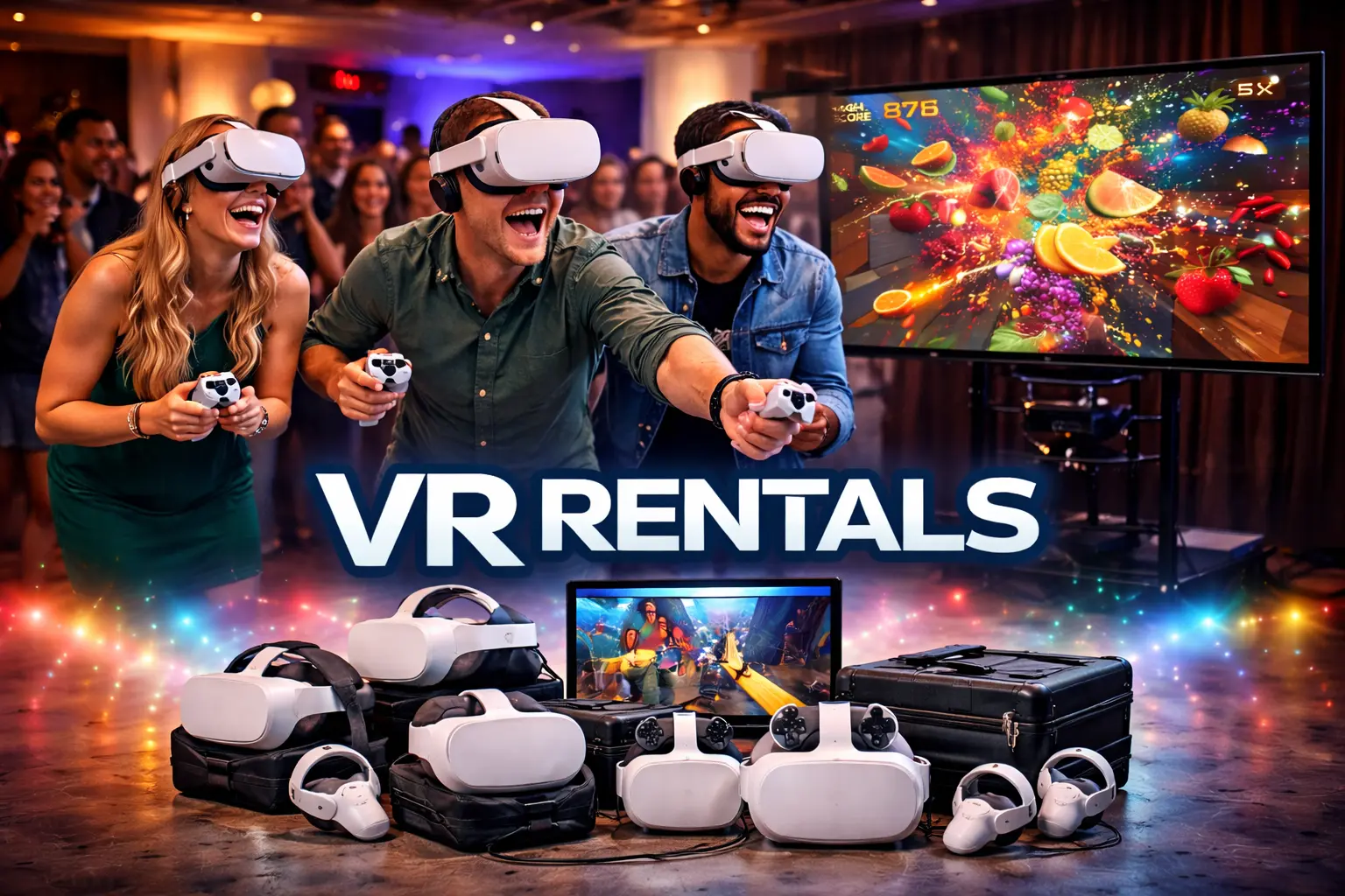 Virtual reality rentals in Philadelphia PA for events by Party Pros East Coast