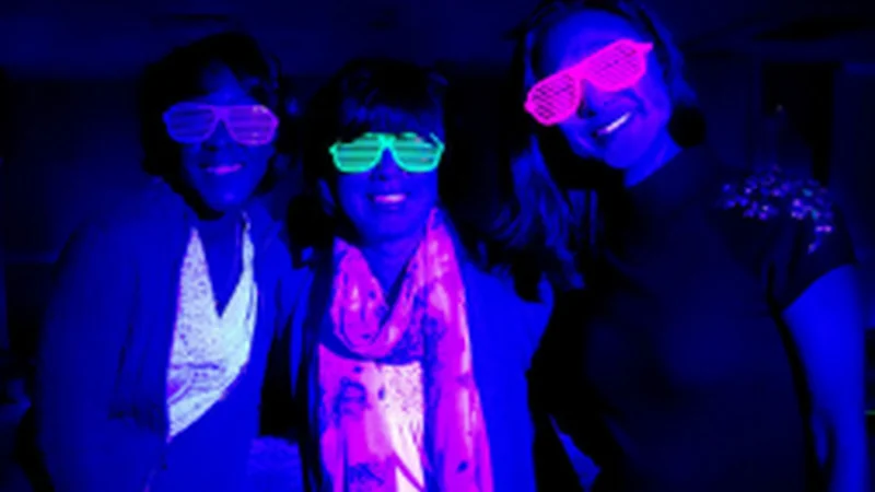 College event rentals with glow party entertainment and campus activities