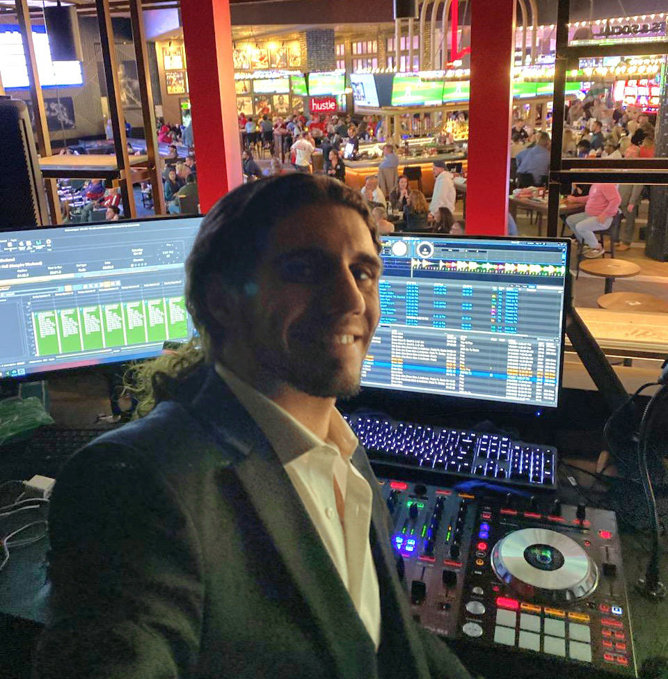 Party DJ for corporate event entertainment