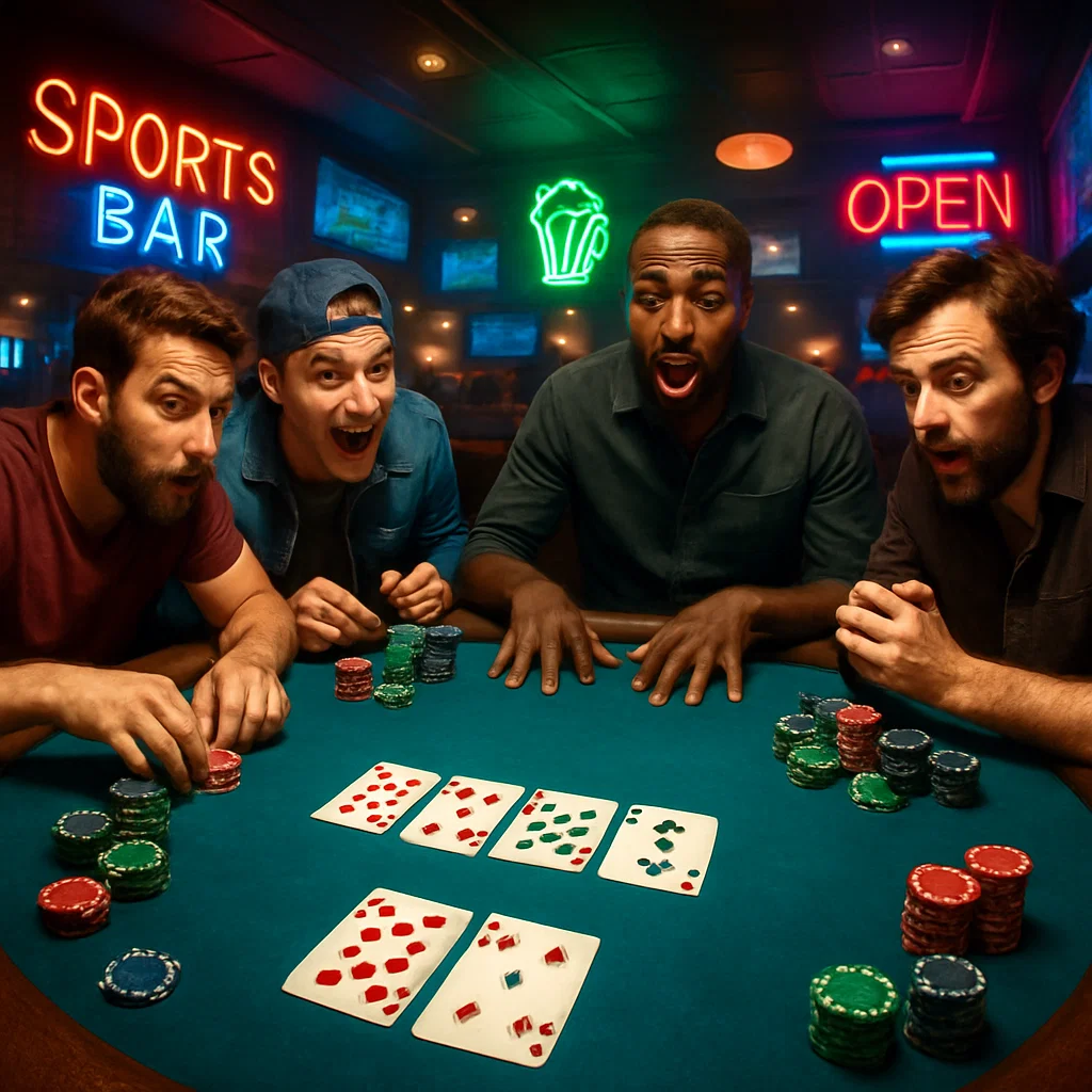 Texas Hold'em table rental – 10-player seating
