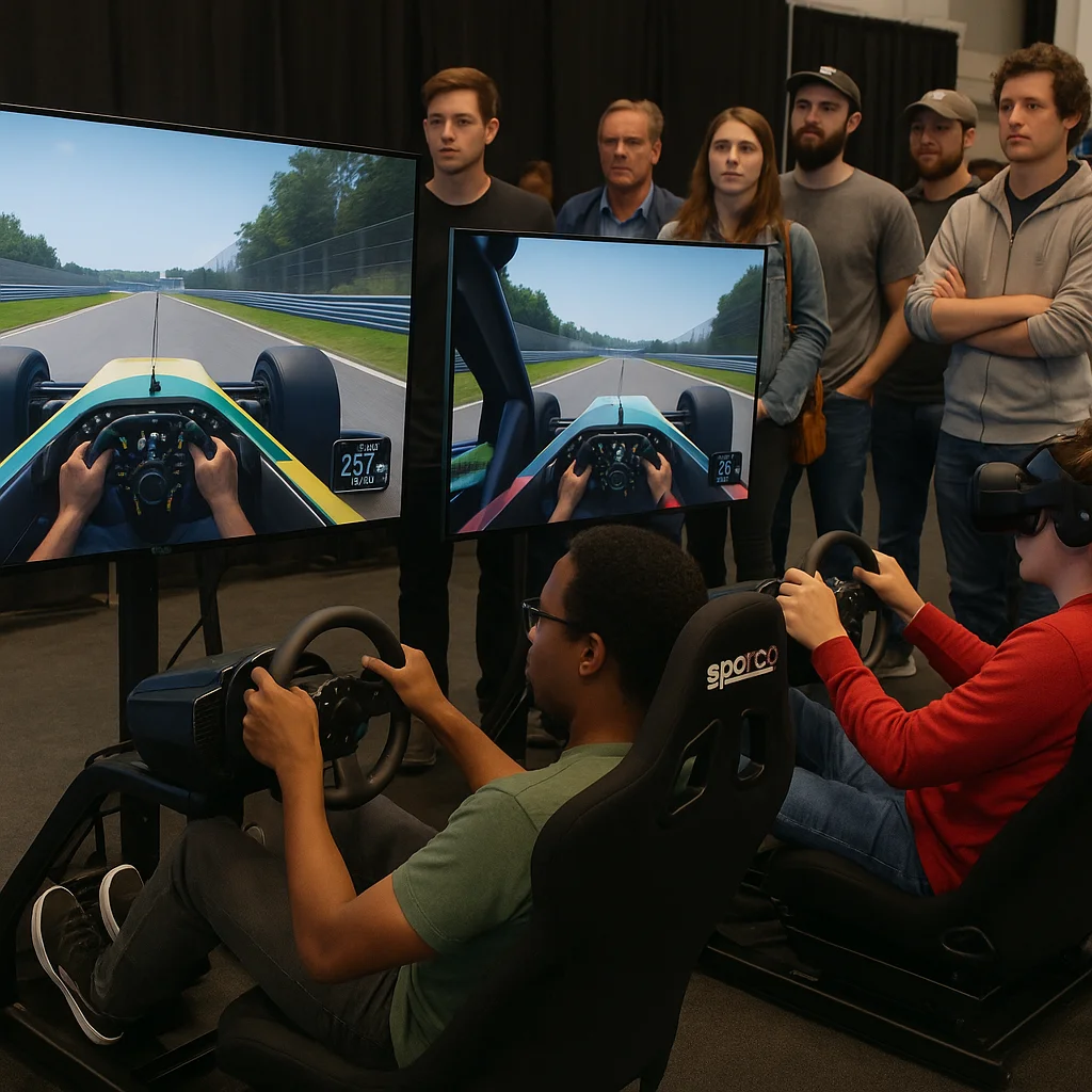 VR Racing Rig Duo