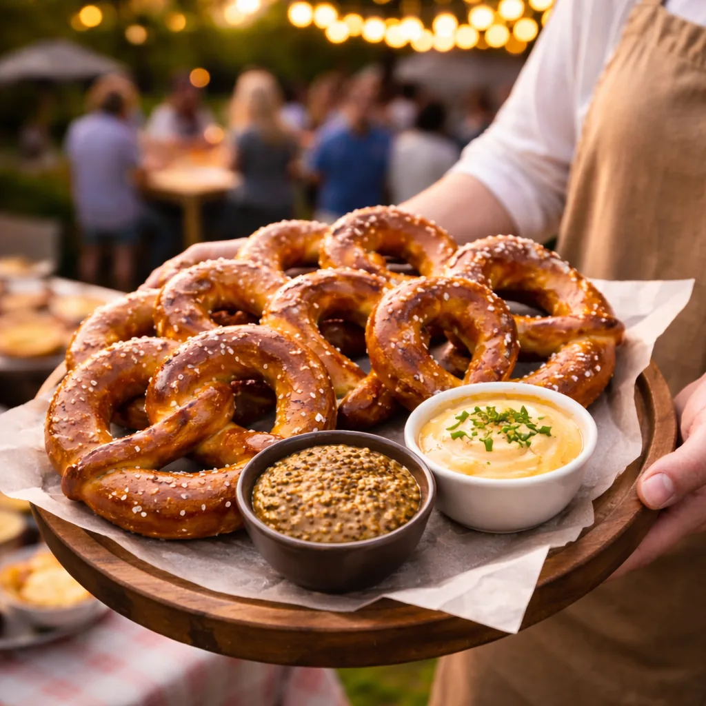 Soft Pretzels in the Party Pros East Coast catalog